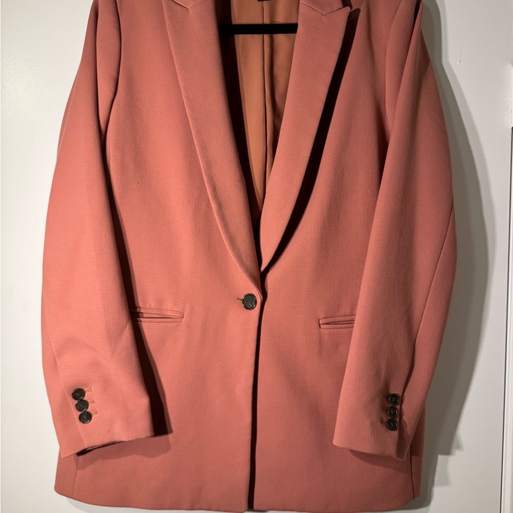 Ann Taylor Women's Blazer in Coral 🪸
